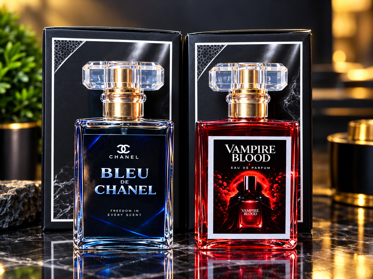 Luxury Blue Perfume